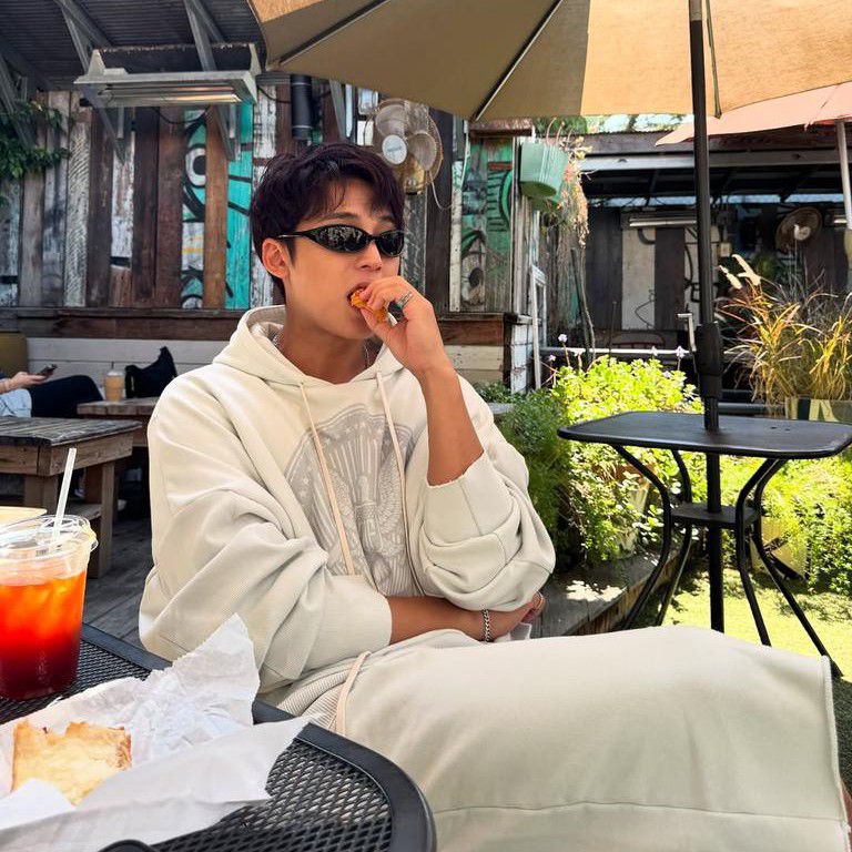 Recent activity shot of Mingyu (SEVENTEEN)