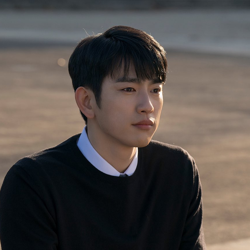 Recent activity shot of Jinyoung (GOT7)