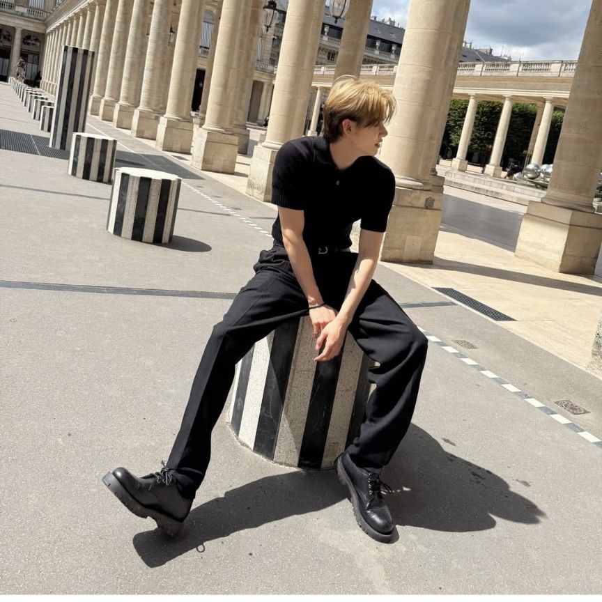 A moment captured by Yeonjun (TOMORROW X TOGETHER)'s fan