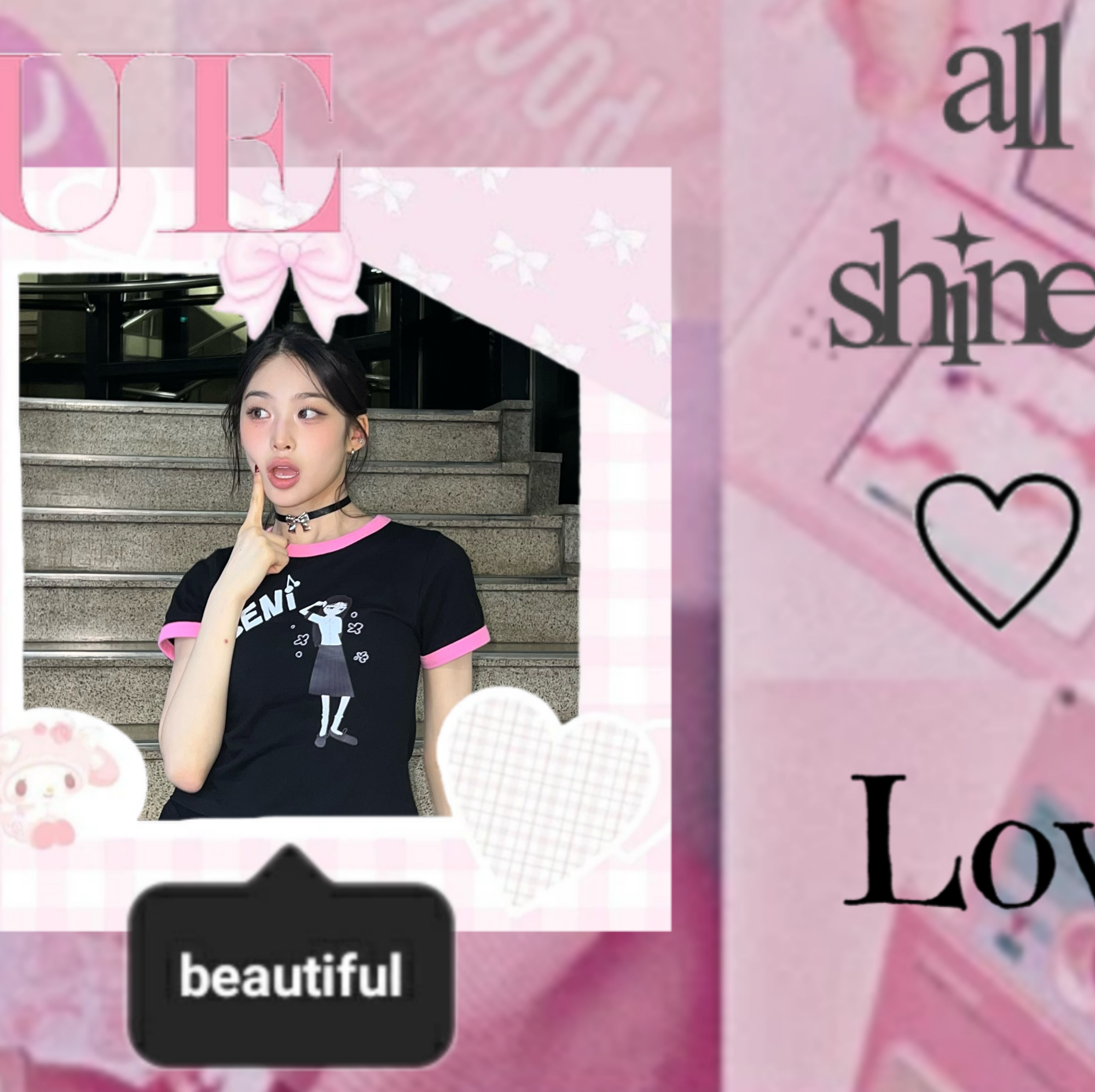 A moment captured by Beni (Baby DONT Cry)'s fan