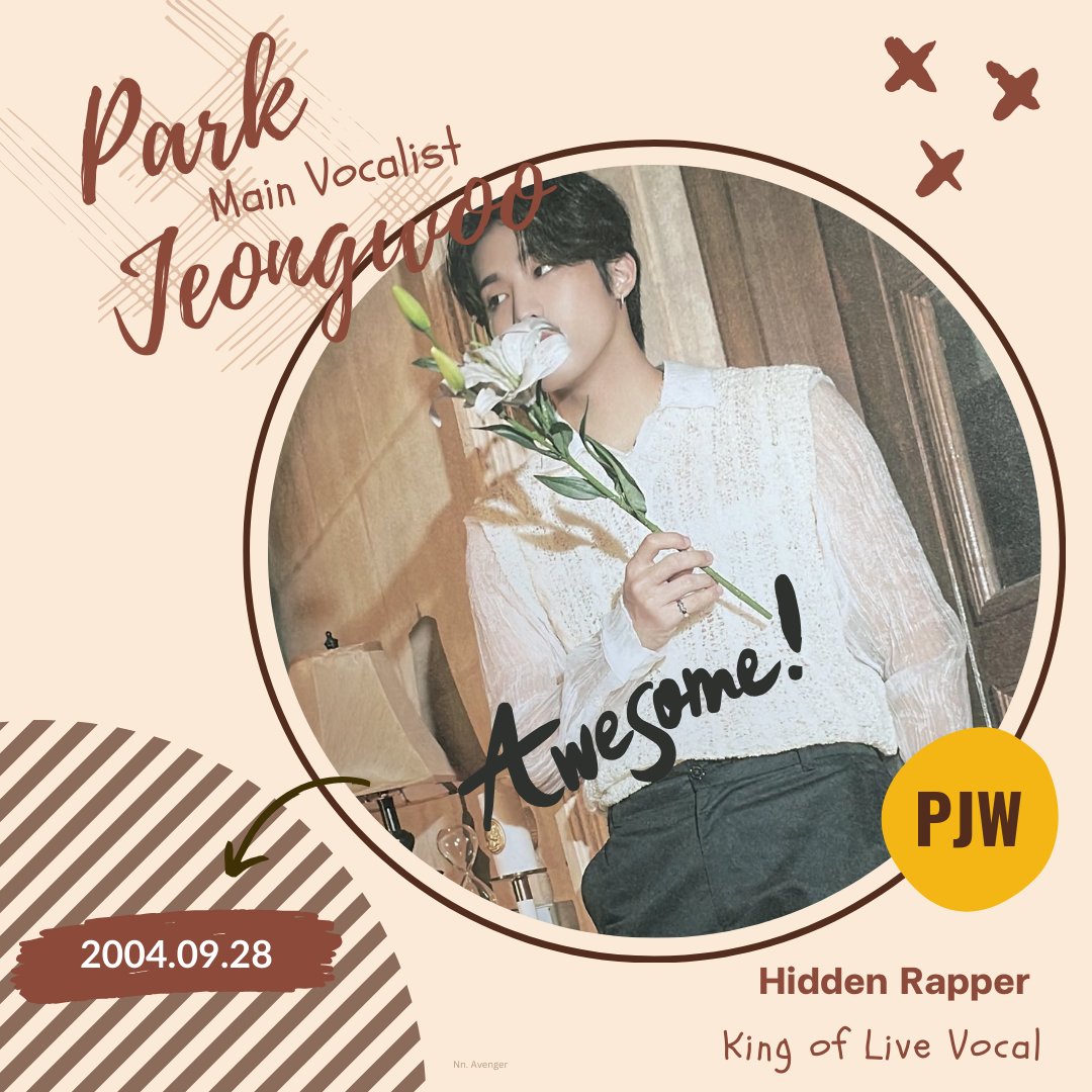 Recent activity shot of Park Jeongwoo (TREASURE)