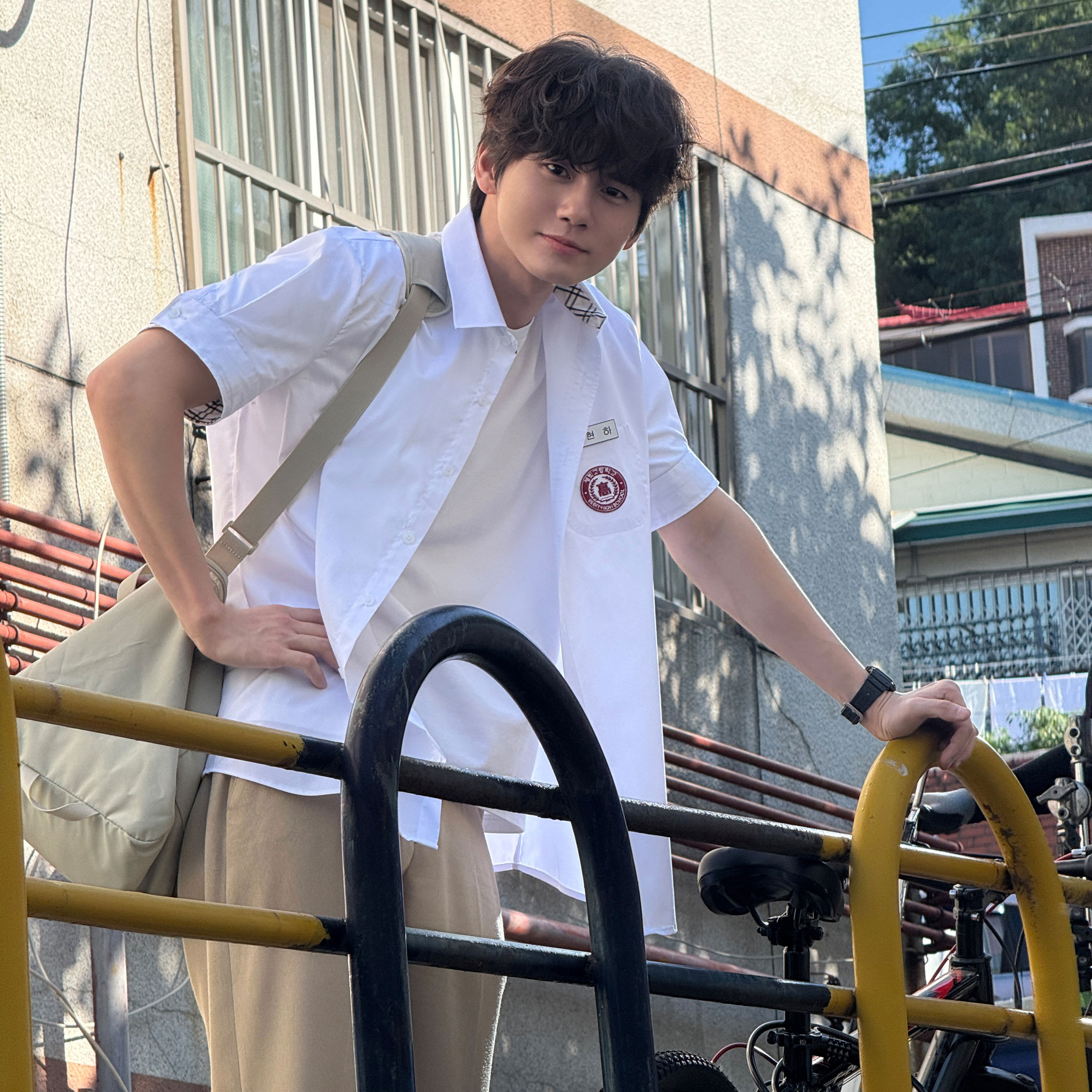 옹성우의 비하인드 컷