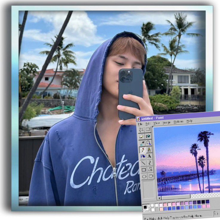 Recent activity shot of Mingyu (SEVENTEEN)