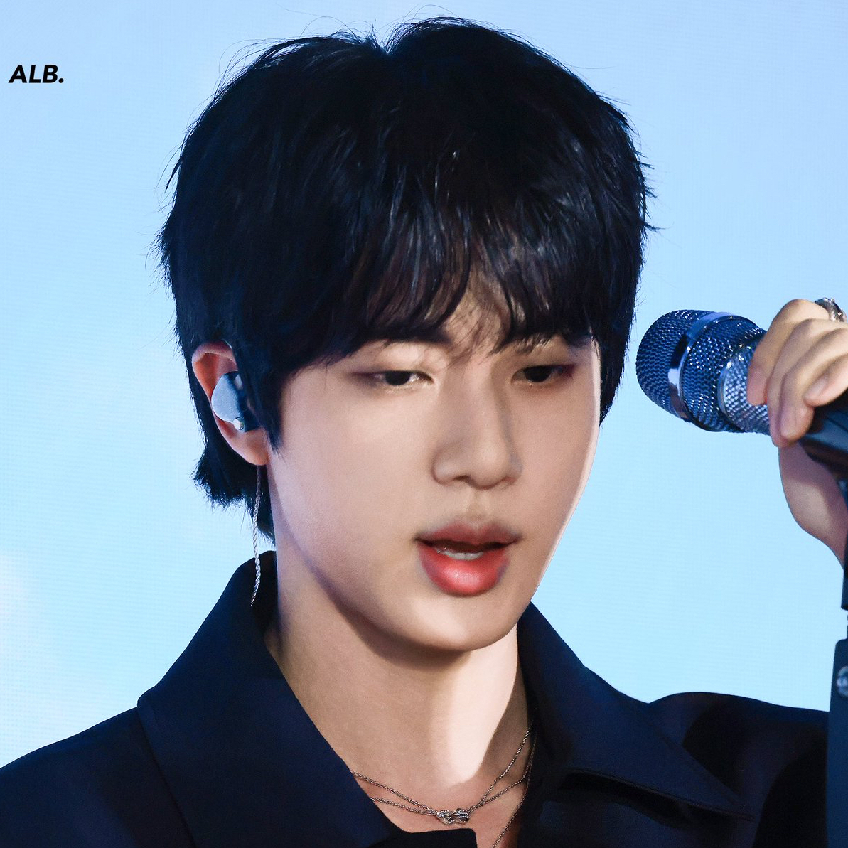 A moment captured by Jin (BTS)'s fan