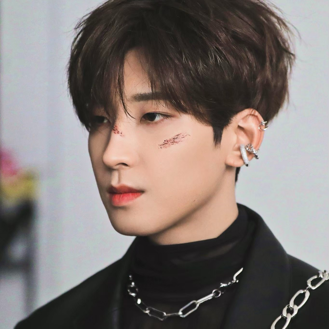 A moment captured by Wonwoo (SEVENTEEN)'s fan