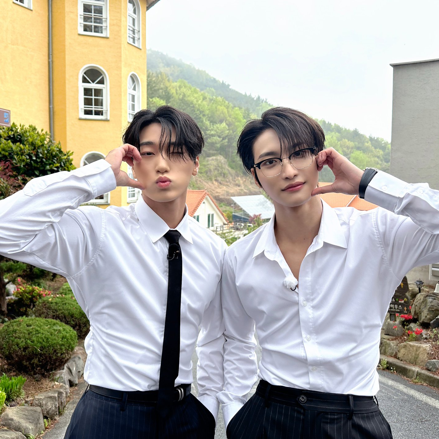 Recent activity shot of Seonghwa (ATEEZ)