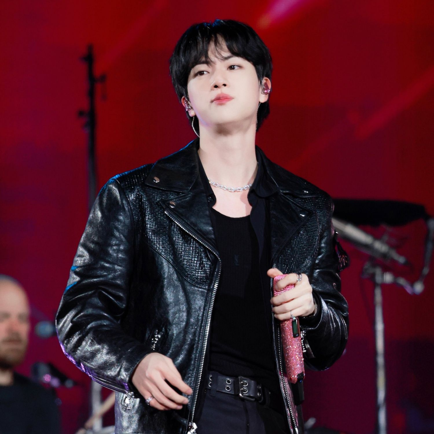 Jin (防弹少年团)粉丝拍下的瞬间