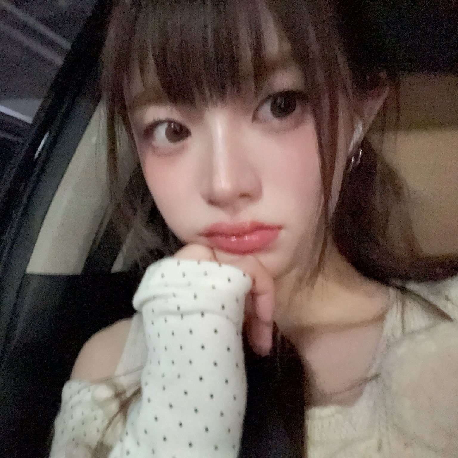 Recent activity shot of Minju (ILLIT)