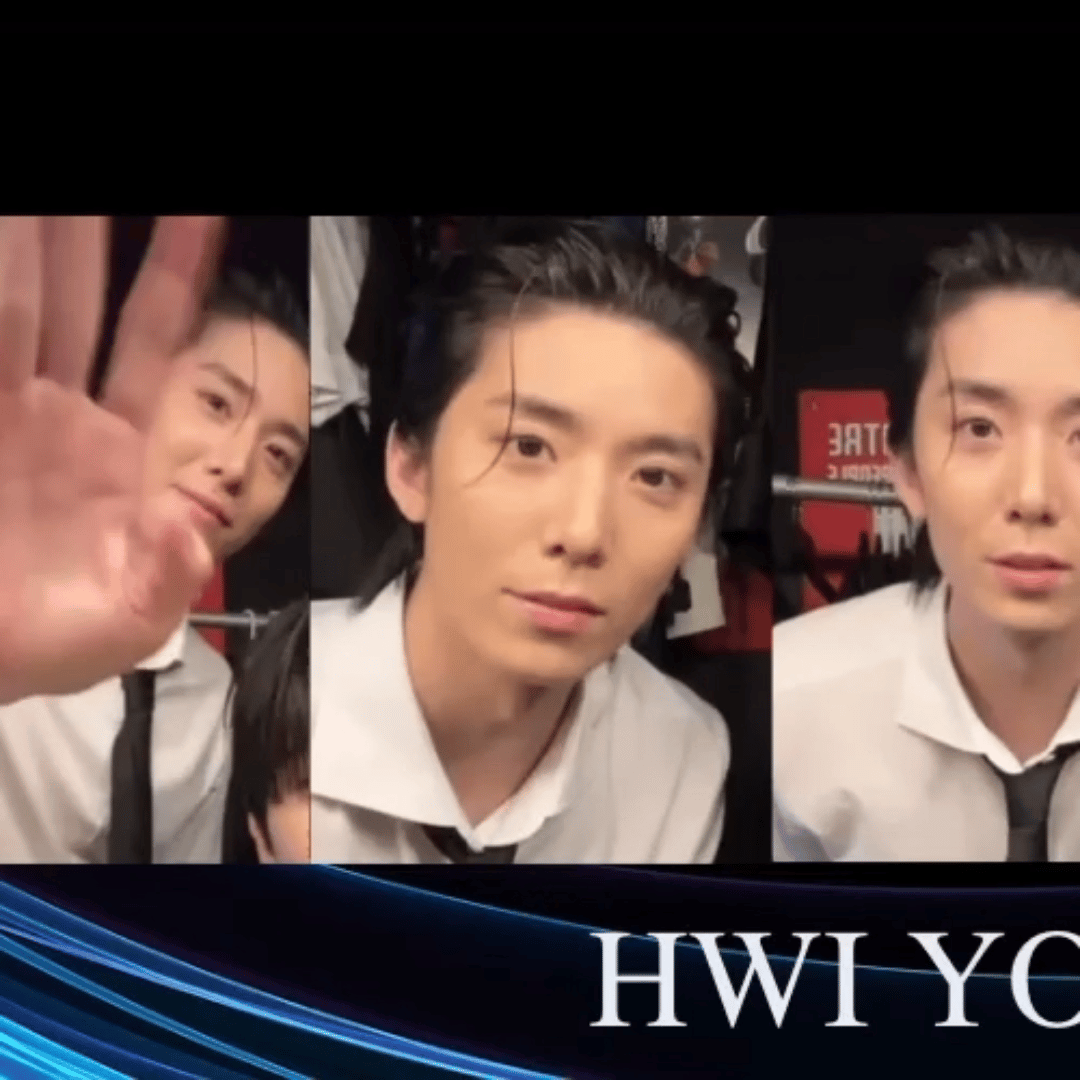Behind-the-scenes cut of Hwiyoung (SF9)