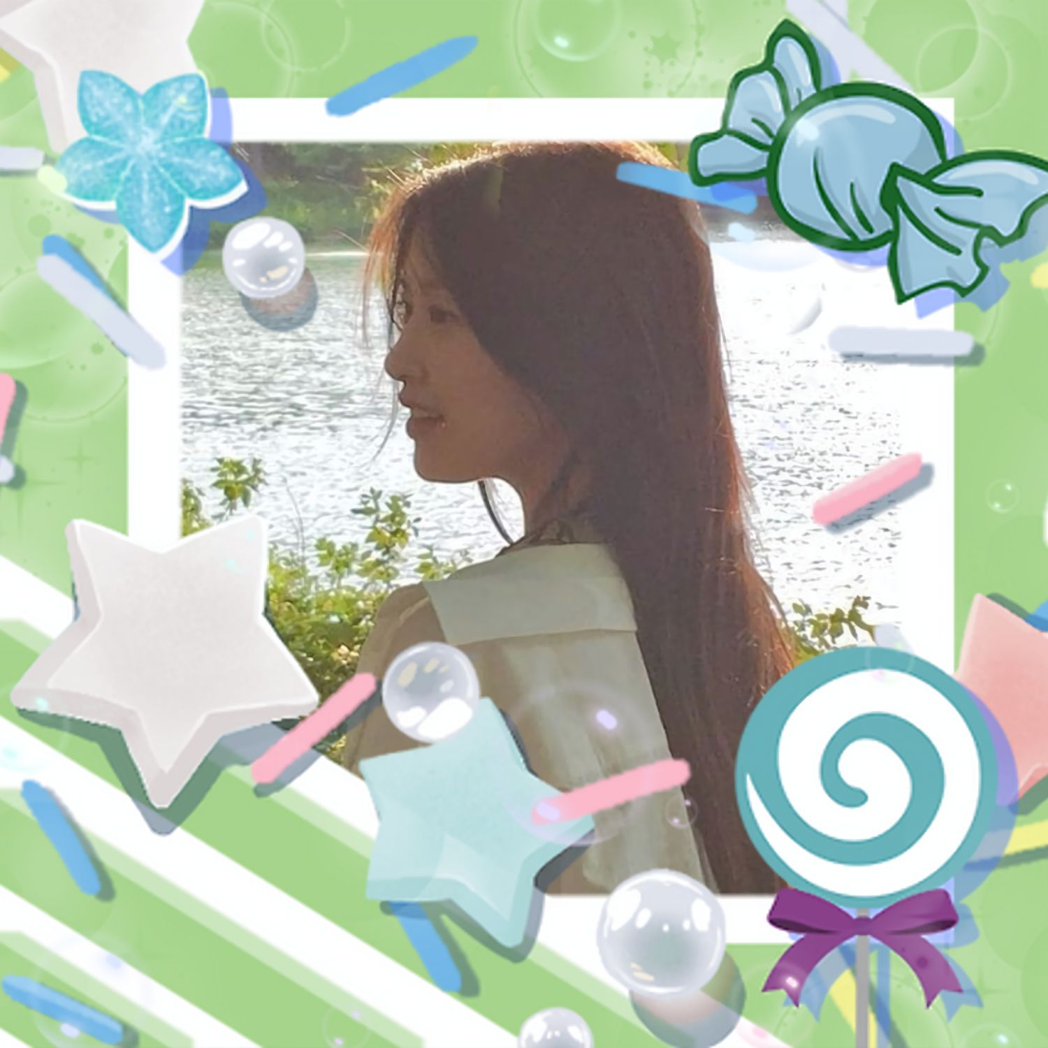 Behind-the-scenes cut of An Yujin (IVE)