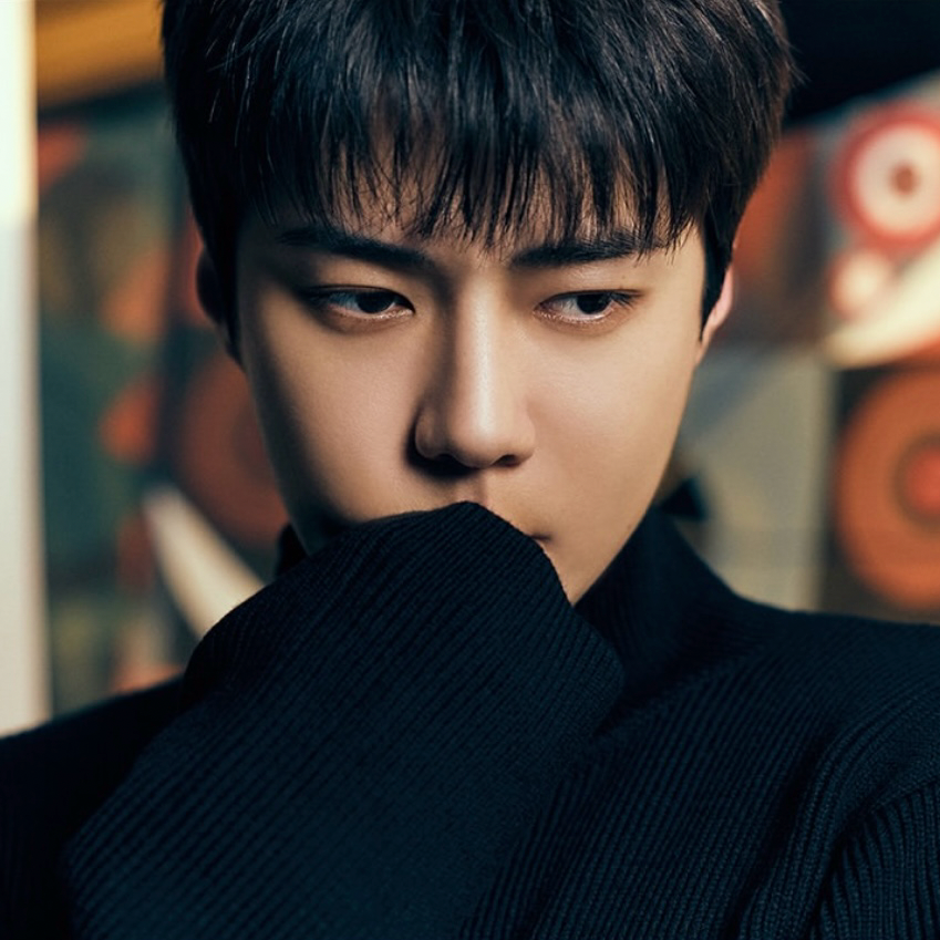 Recent activity shot of Sehun (EXO)