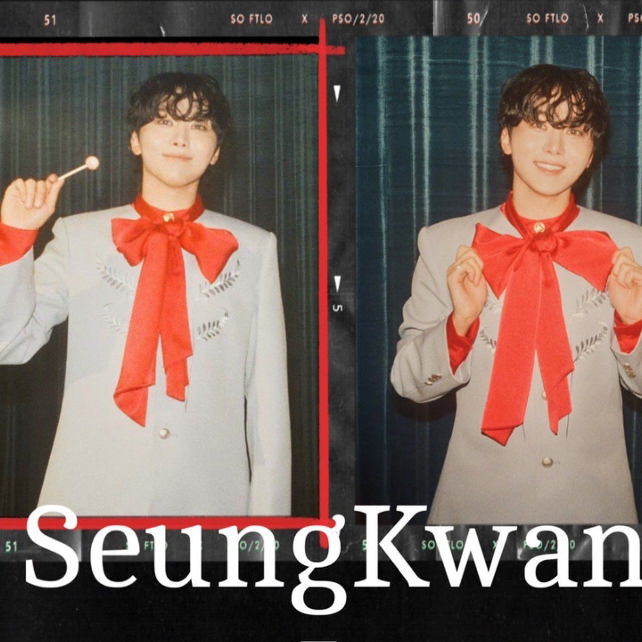 A moment captured by Seungkwan (SEVENTEEN)'s fan