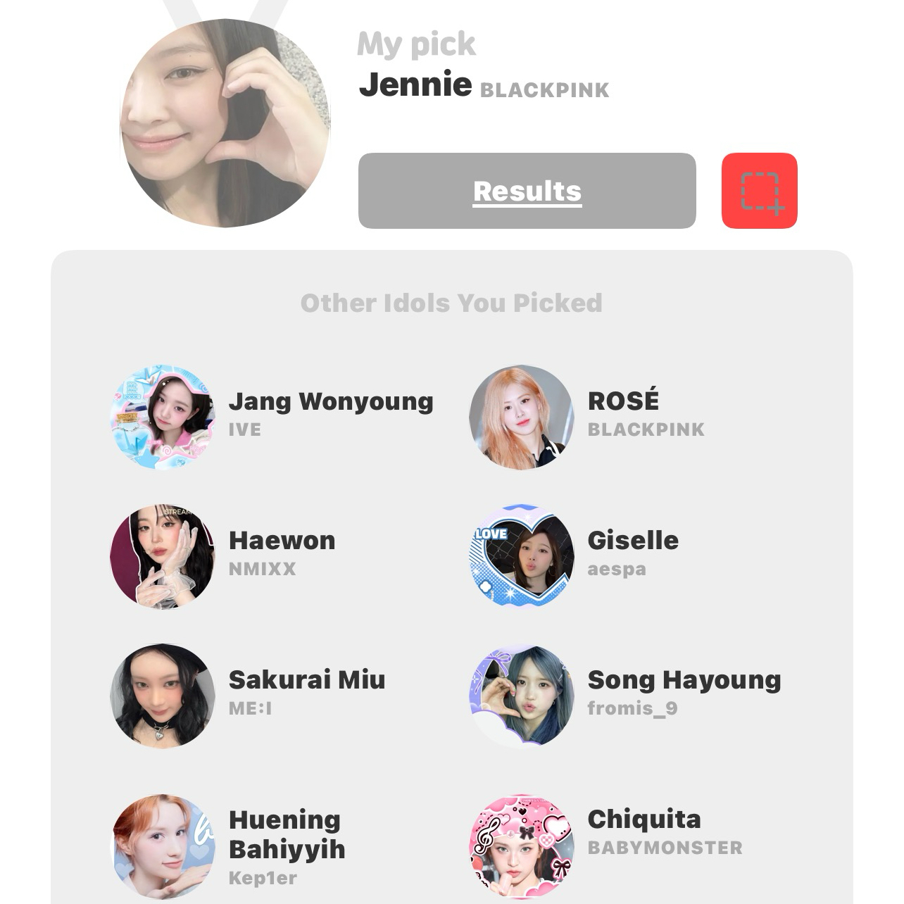 A moment captured by BLACKPINK's fan