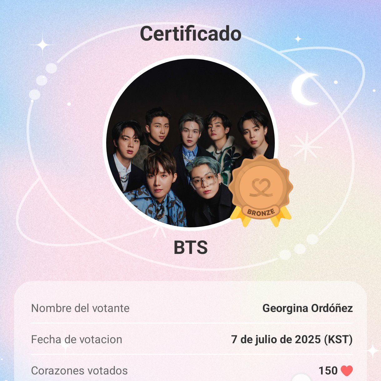 Recent activity shot of Jin (BTS)