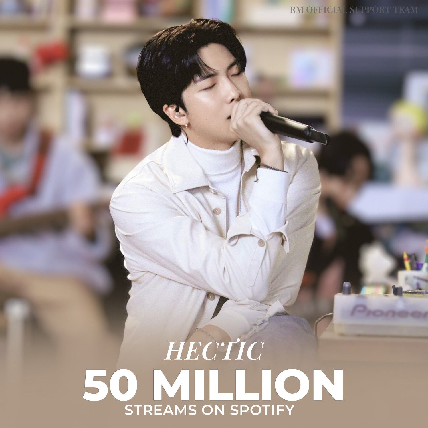 Recent activity shot of RM (BTS)