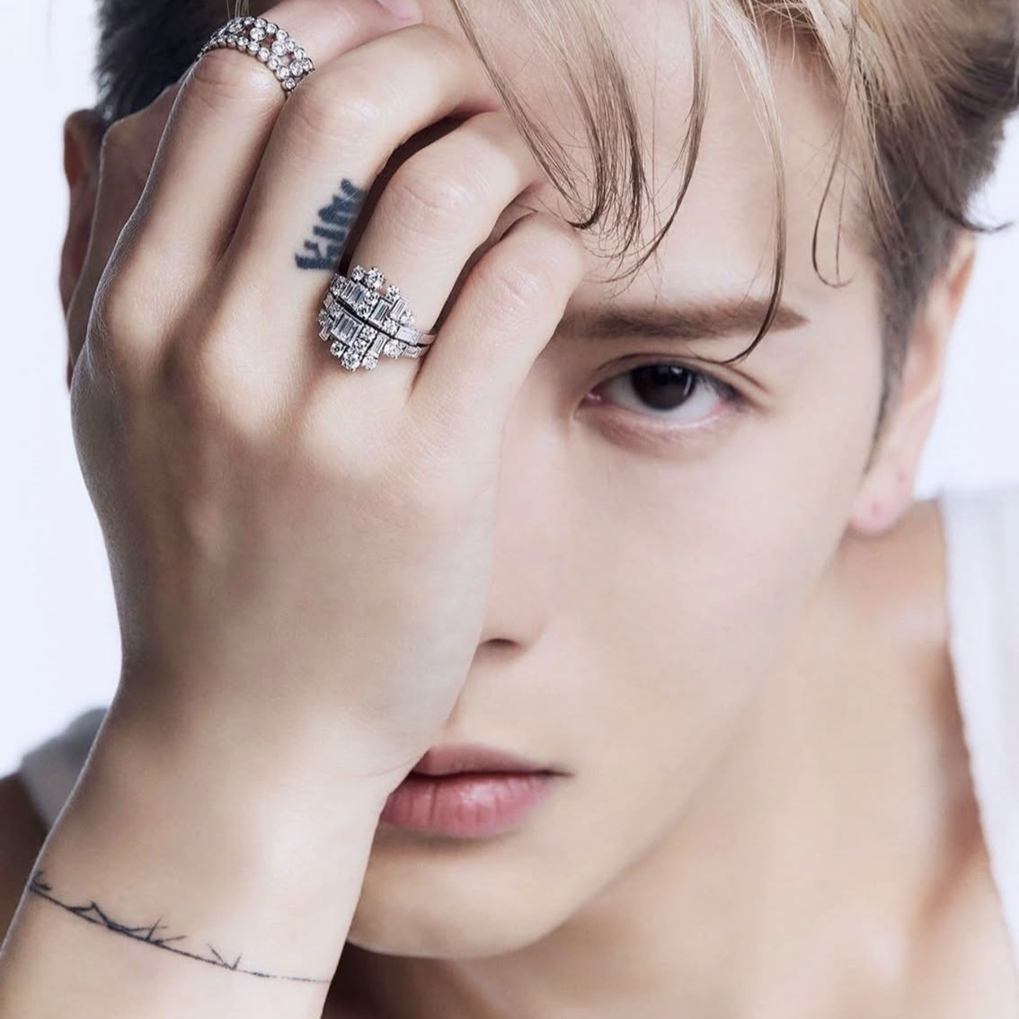 A moment captured by Jackson (GOT7)'s fan