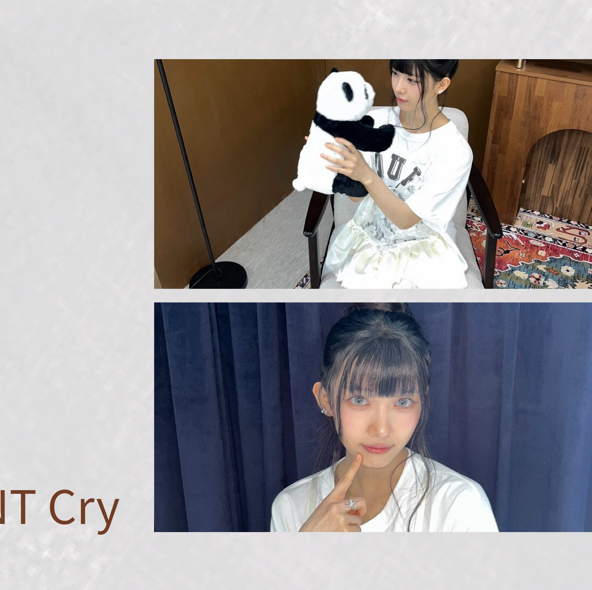 Behind-the-scenes cut of Kumi (Baby DONT Cry)