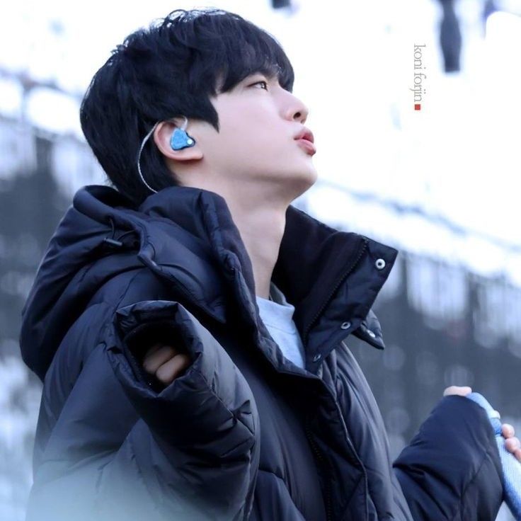 A moment captured by Jin (BTS)'s fan