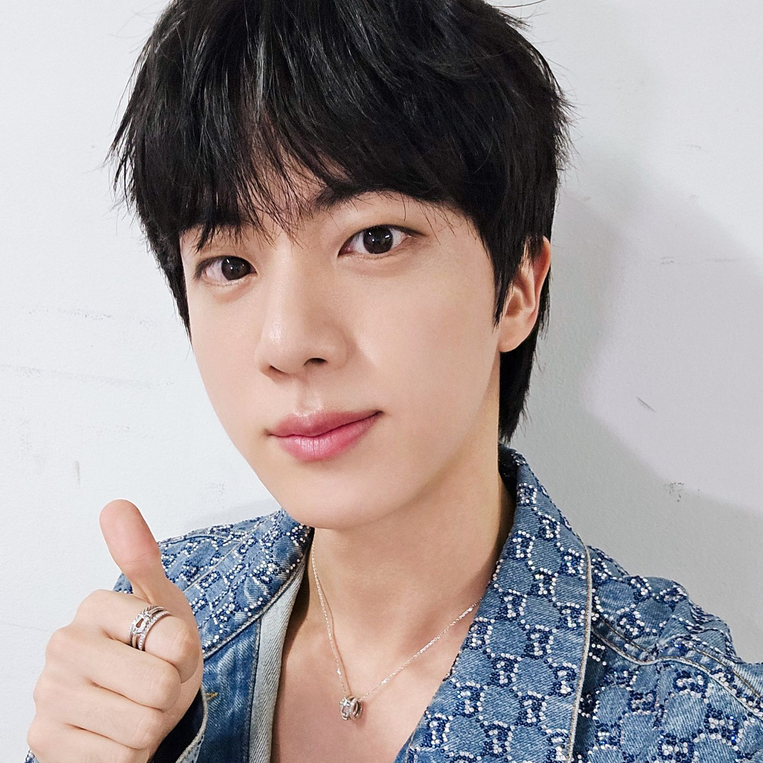 Recent activity shot of Jin (BTS)