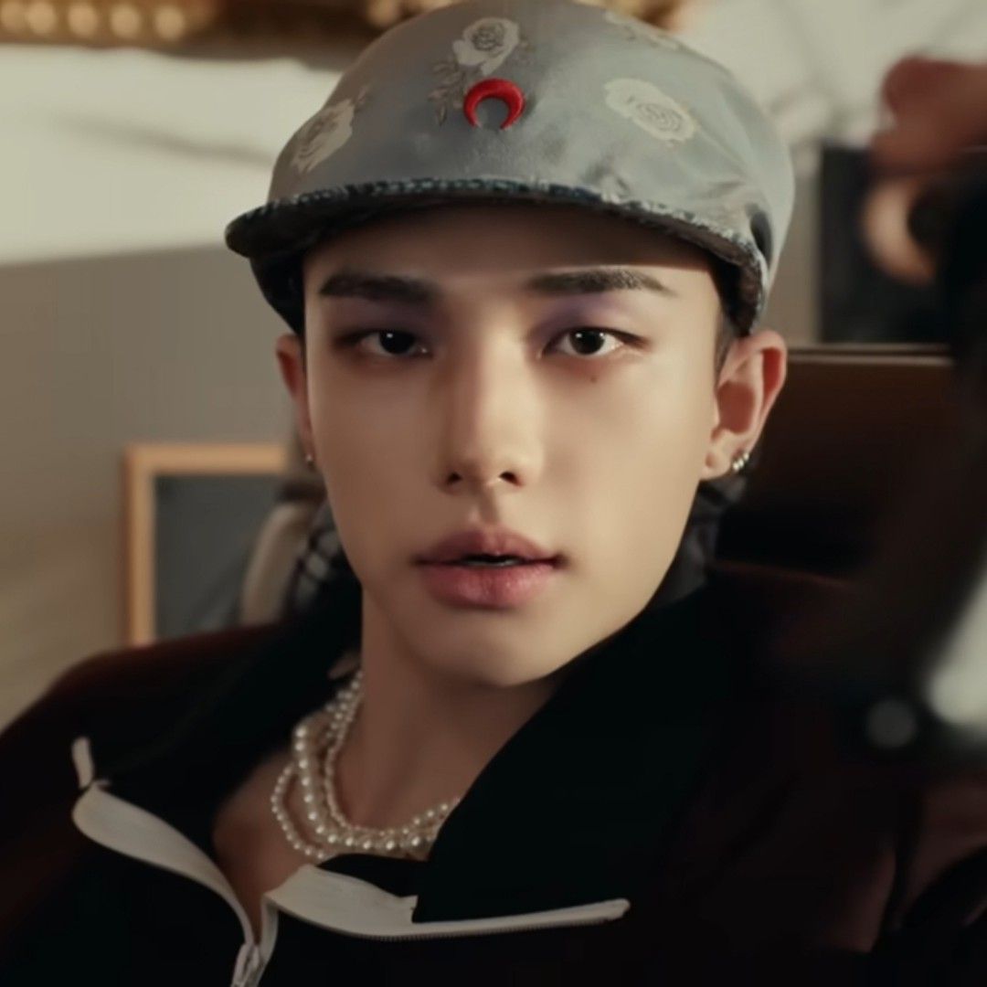 Recent activity shot of Hyunjin (Stray Kids)