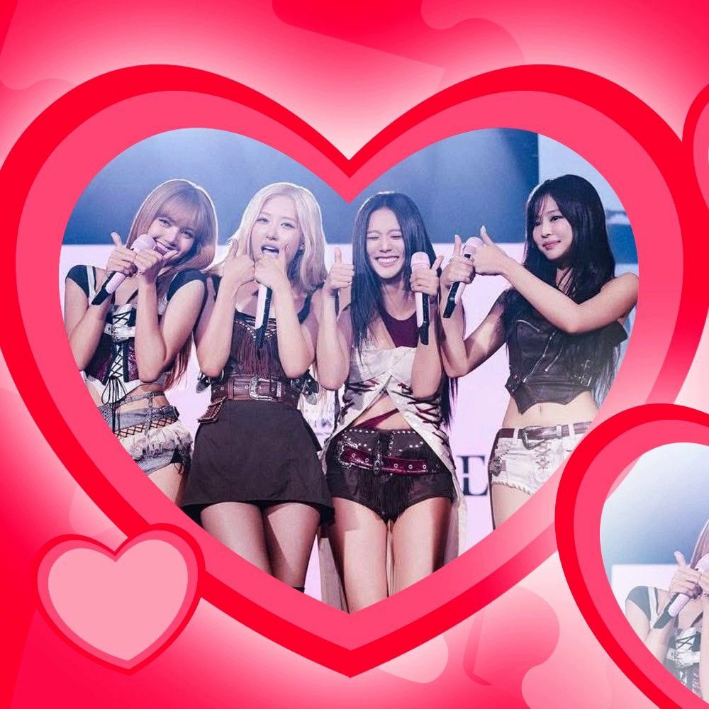 BLACKPINKの舞台裏ショット