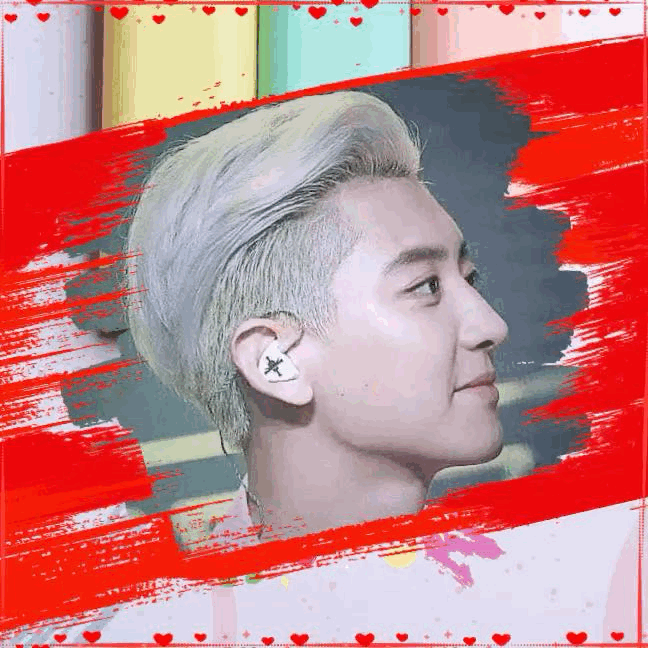 Behind-the-scenes cut of Chanyeol (EXO)