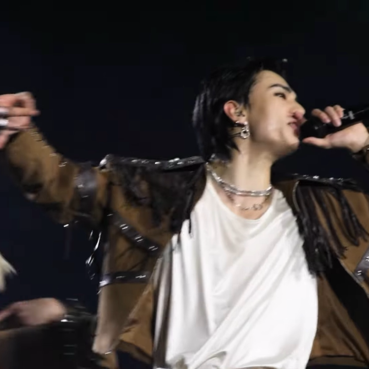 Behind-the-scenes cut of Hyunjin (Stray Kids)