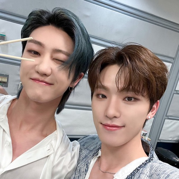 A moment captured by Dino (SEVENTEEN)'s fan