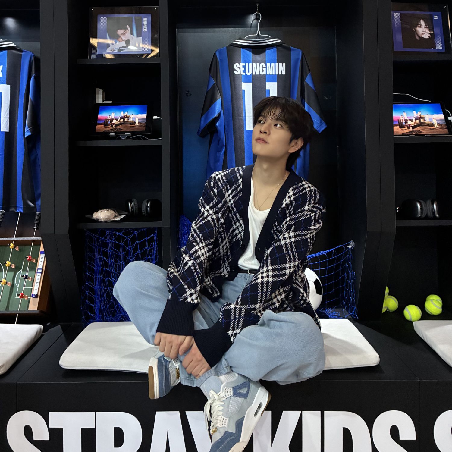A moment captured by Seungmin (Stray Kids)'s fan