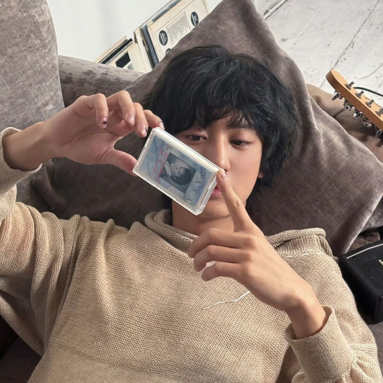 A moment captured by Chanyeol (EXO)'s fan