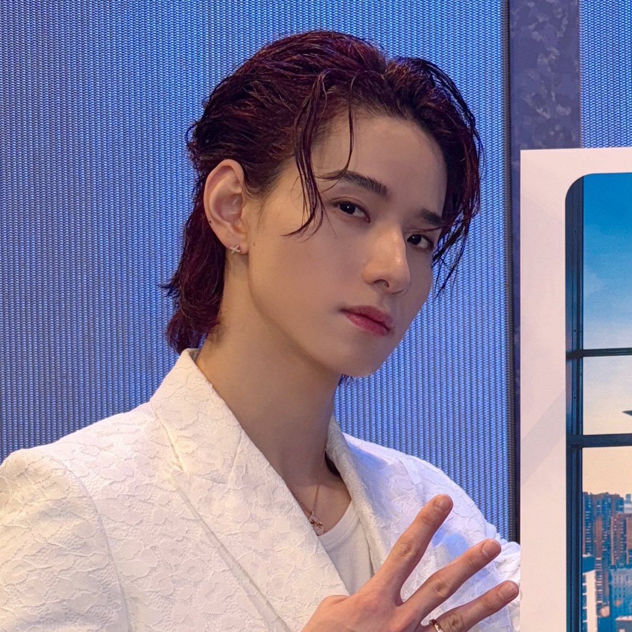Behind-the-scenes cut of Sato Keigo (JO1)