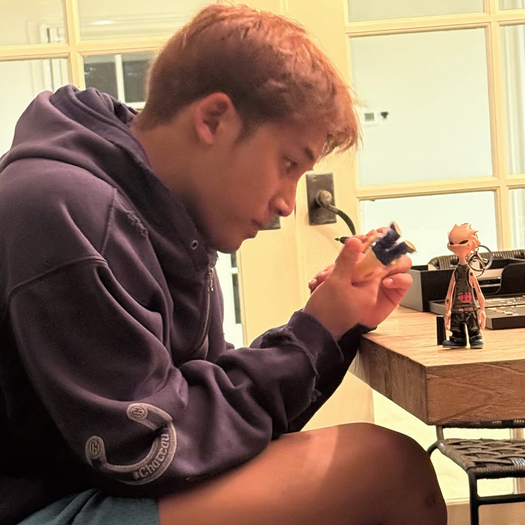 Recent activity shot of Mingyu (SEVENTEEN)