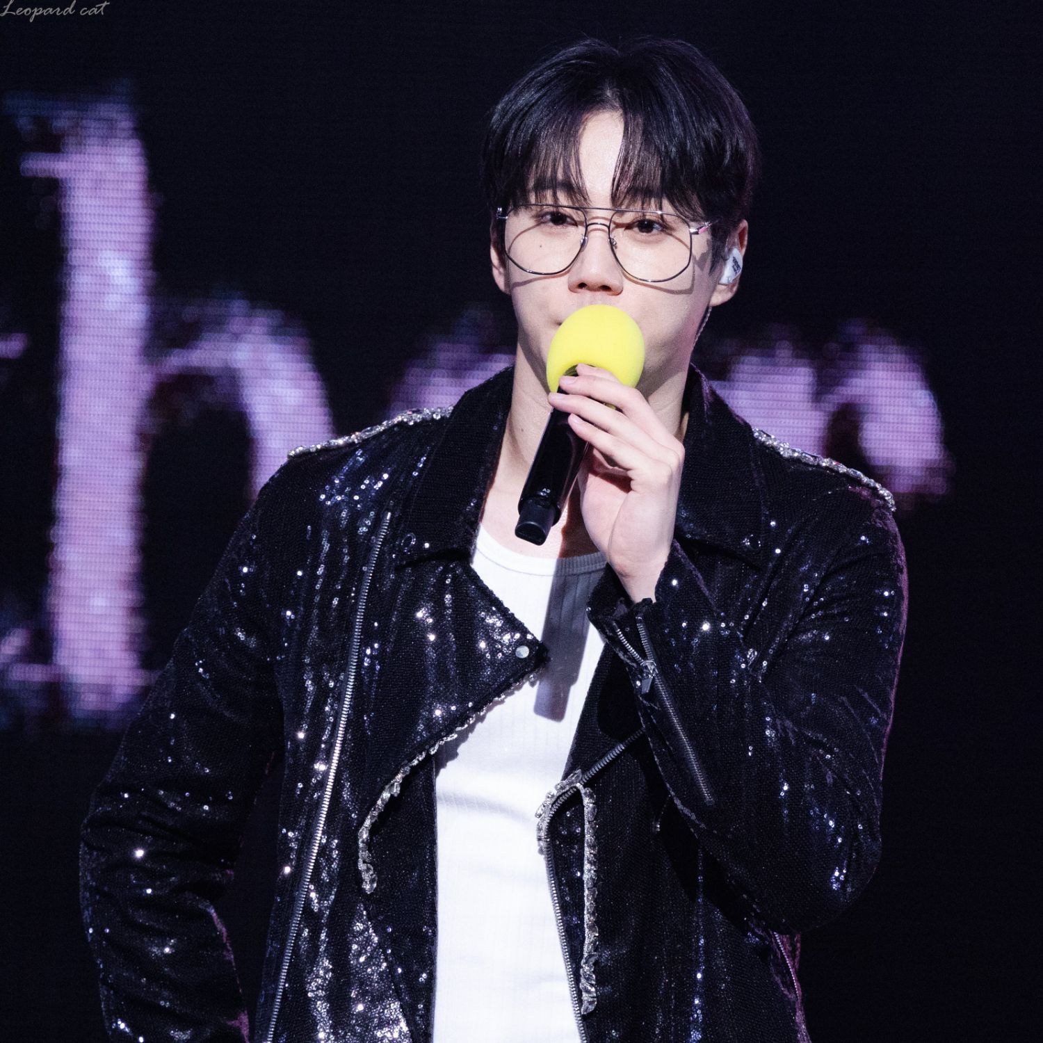 A moment captured by Lee Junyoung's fan