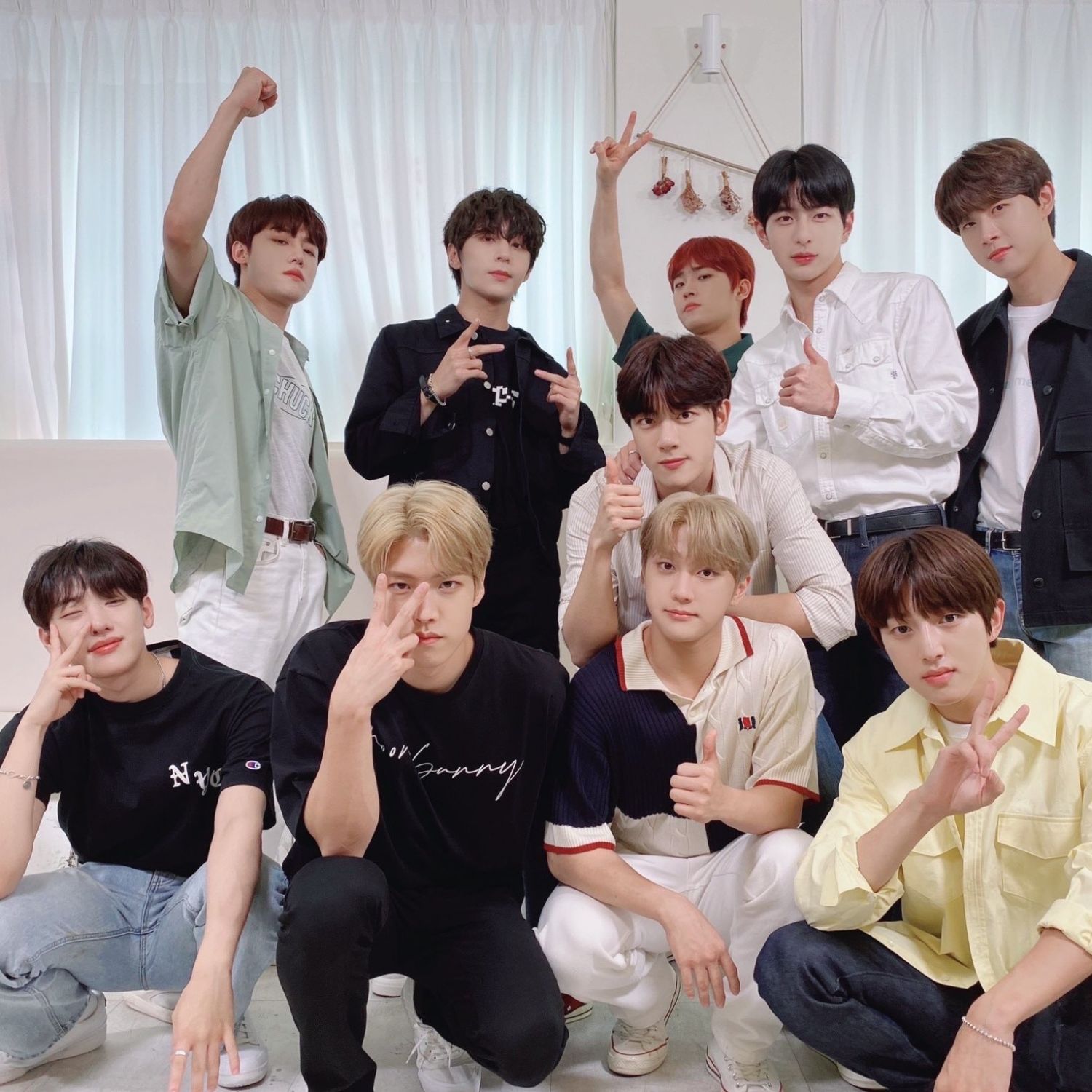 A moment captured by GoldenChild's fan