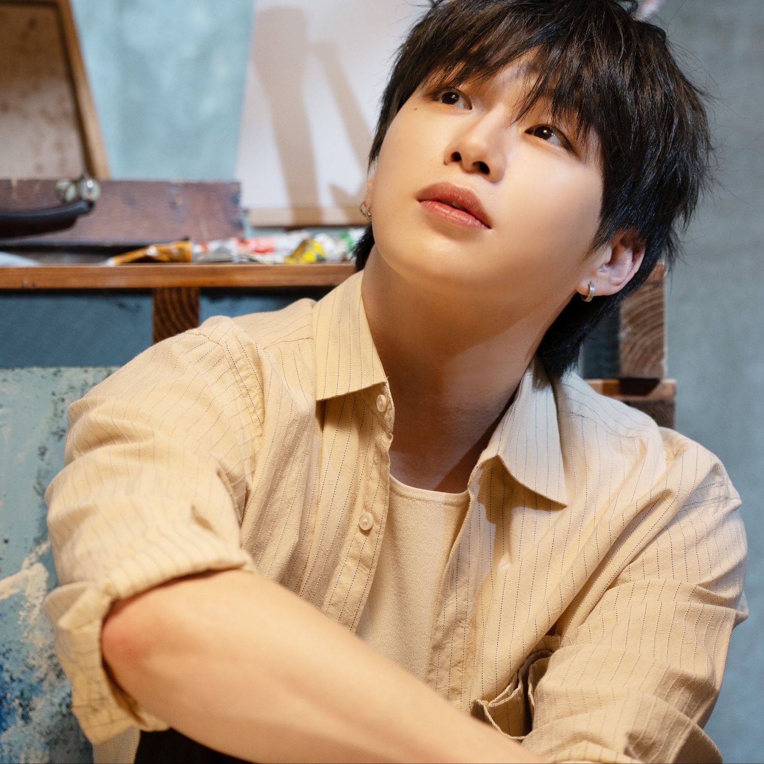 Behind-the-scenes cut of Kang Daniel