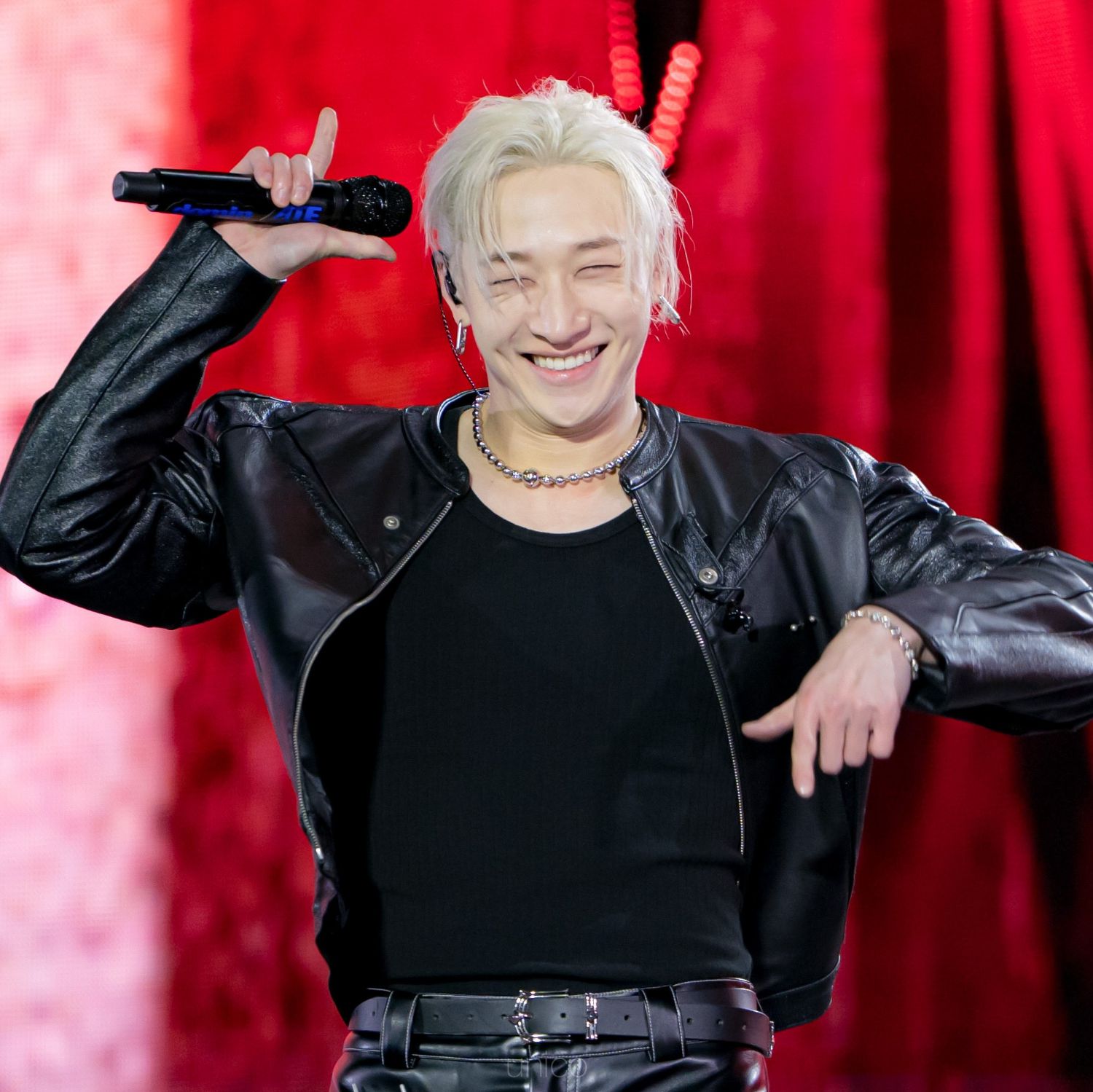 Recent activity shot of Bang Chan (Stray Kids)