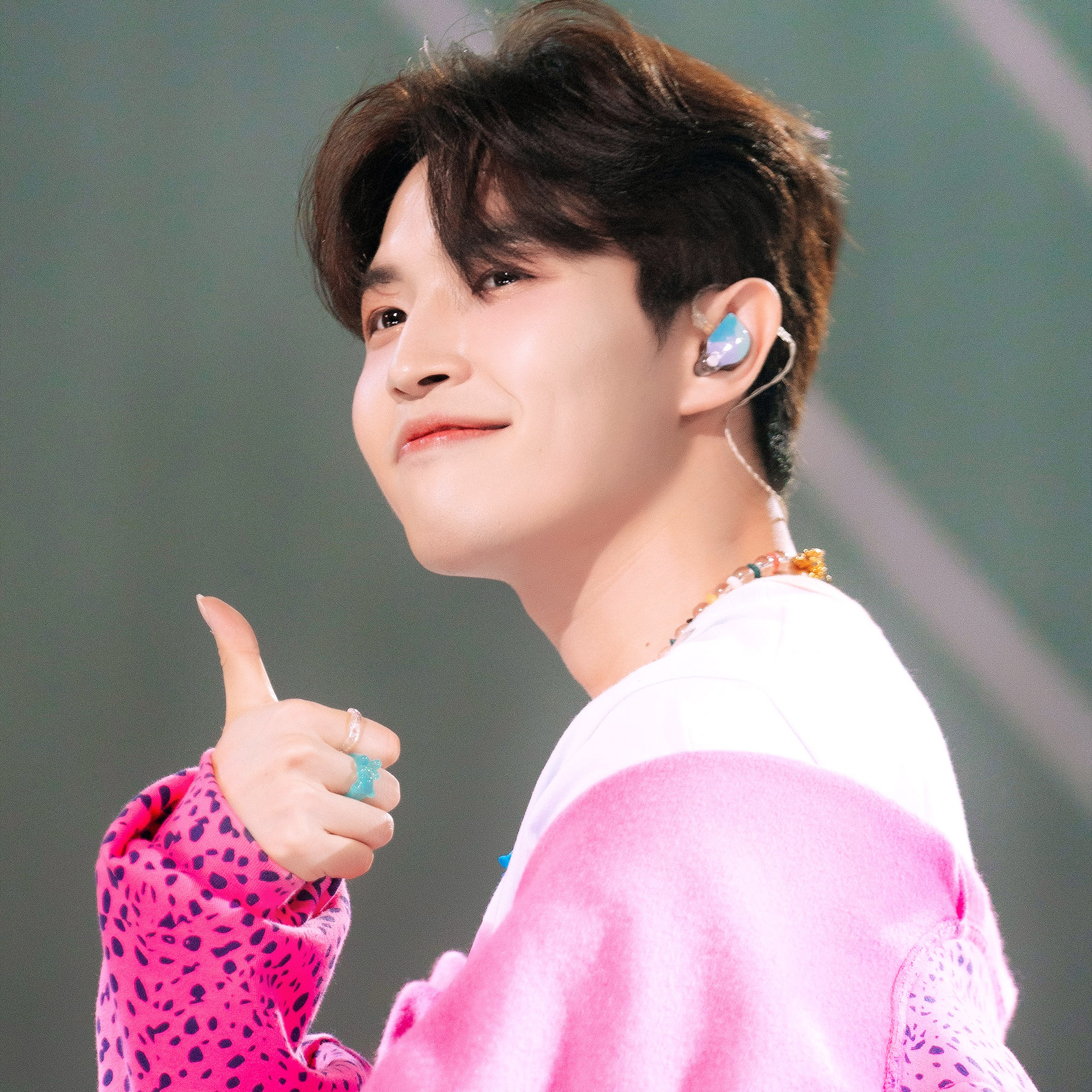 A moment captured by Kim Jaehwan's fan