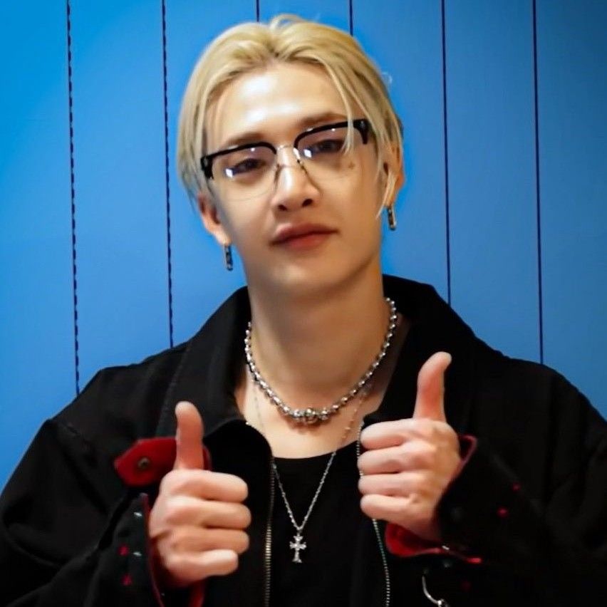 Recent activity shot of Bang Chan (Stray Kids)