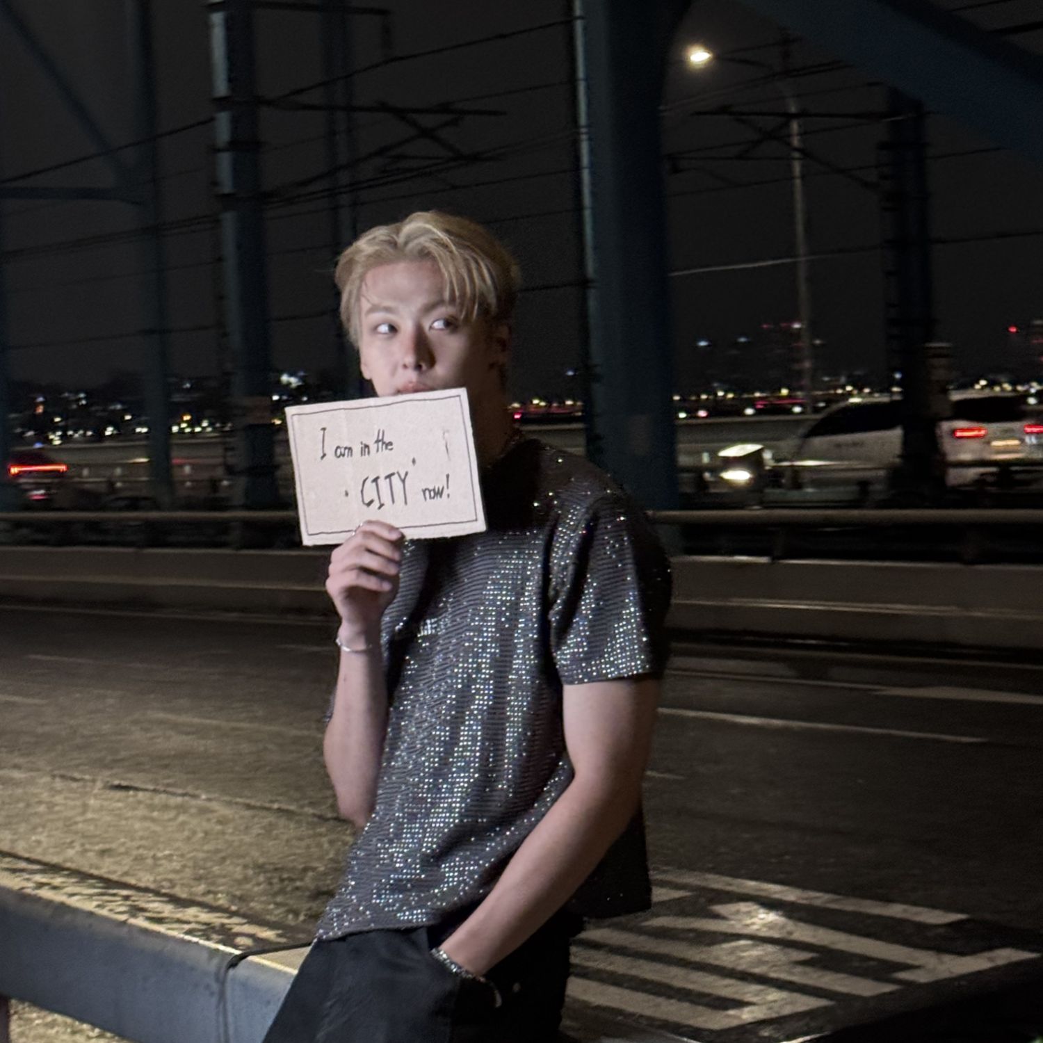 Recent activity shot of Sanha (ASTRO)