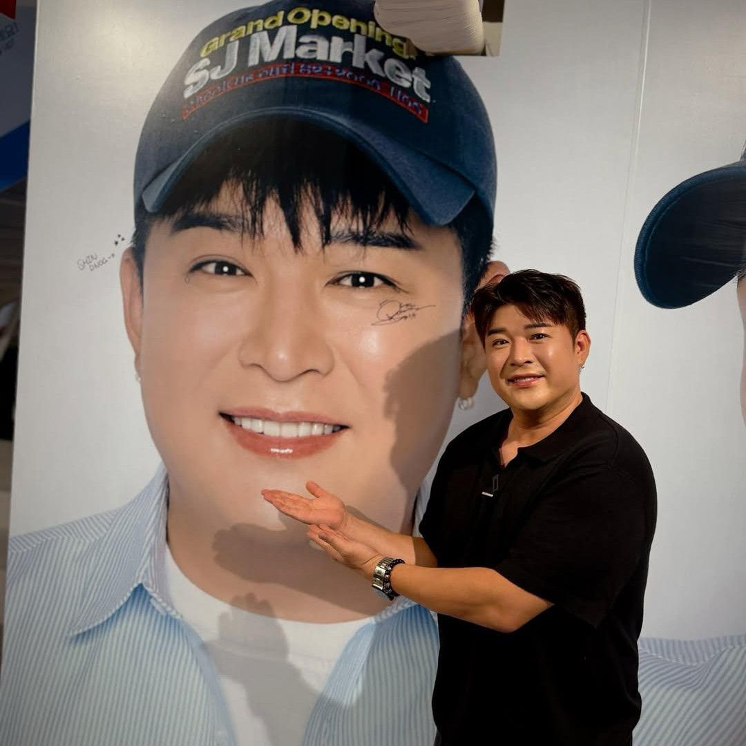 Behind-the-scenes cut of Shindong (Super Junior)