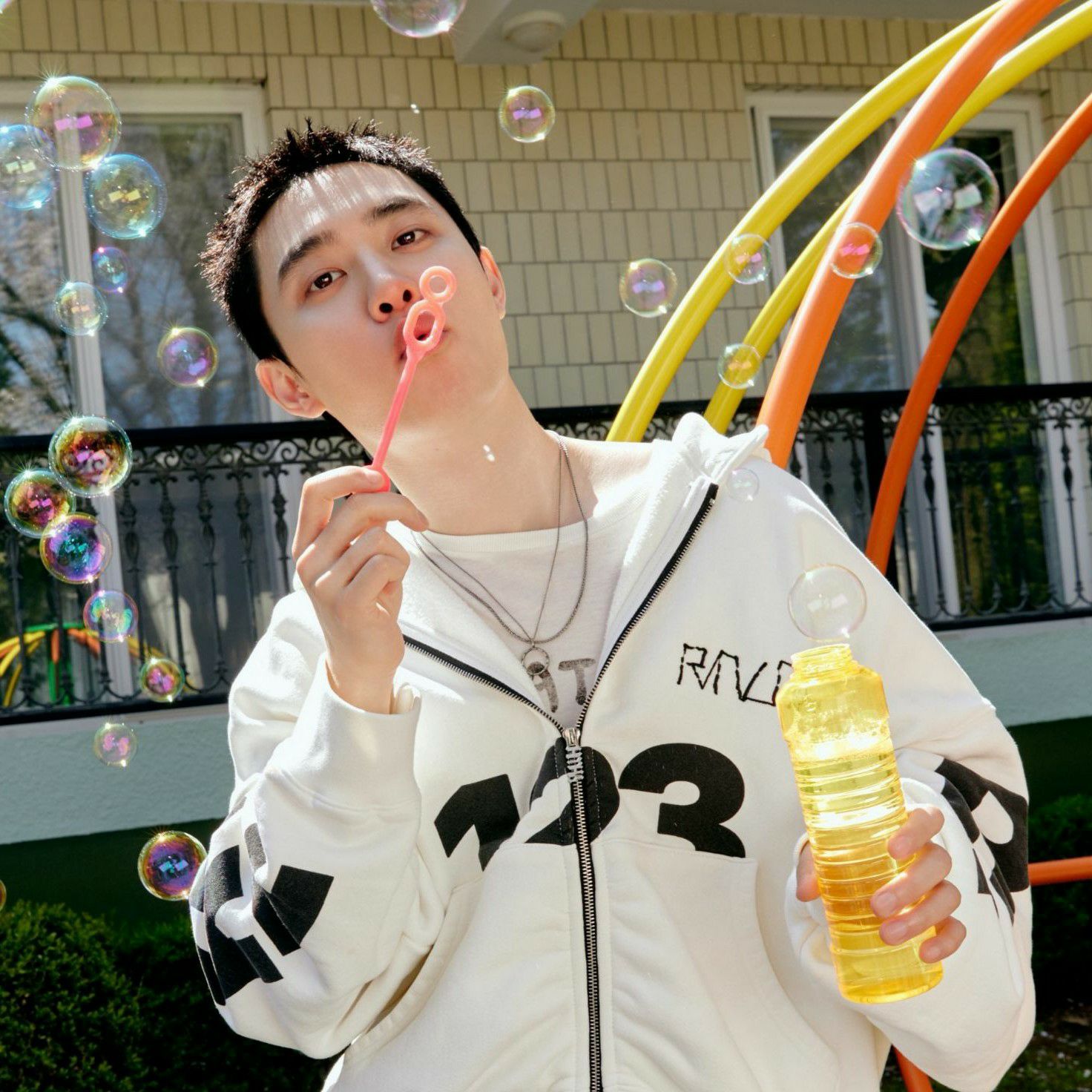 Recent activity shot of D.O. (EXO)