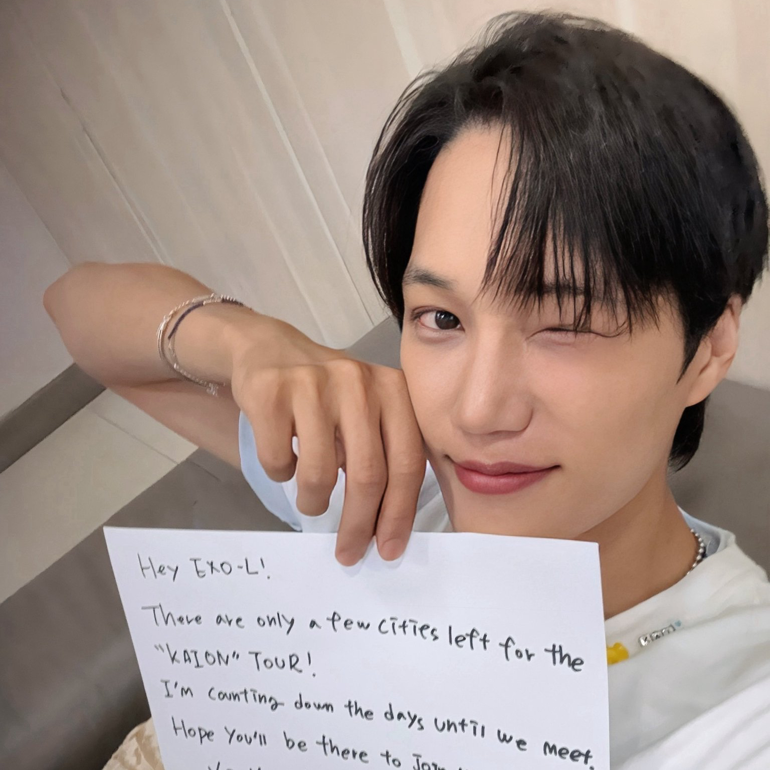 Kai (EXO)的幕后花絮