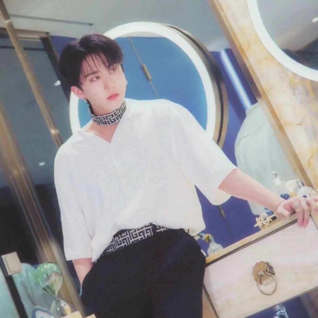 Recent activity shot of Changbin (Stray Kids)