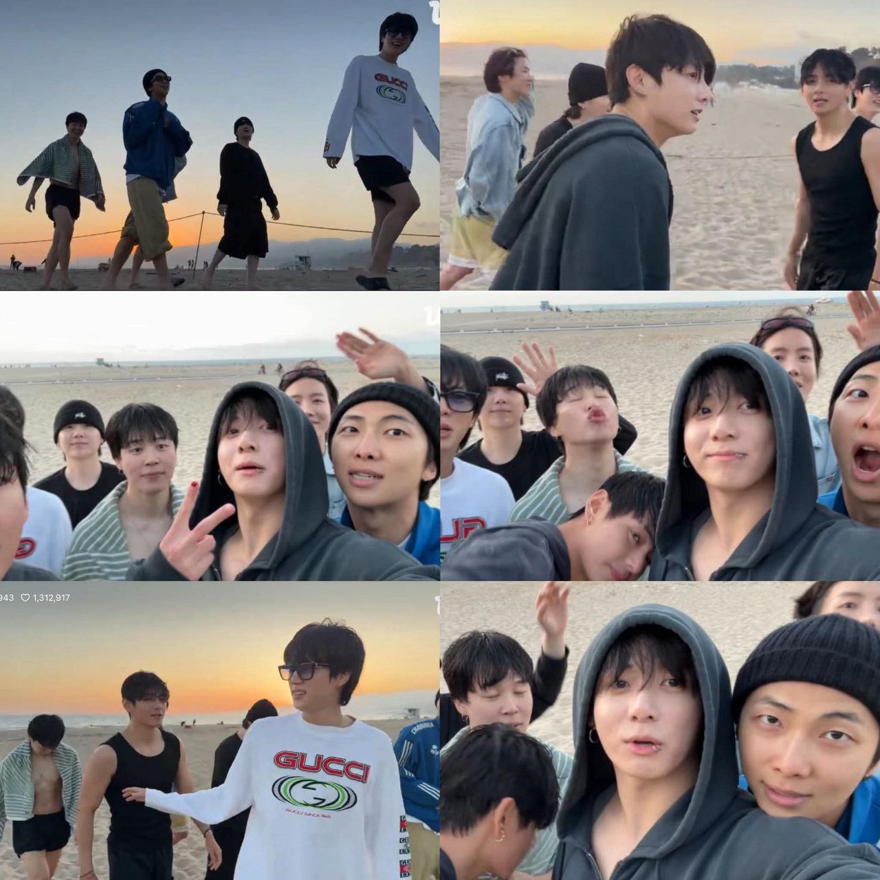 방탄소년단의 비하인드 컷