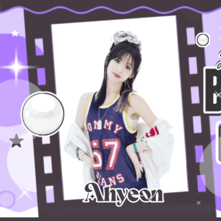 Behind-the-scenes cut of Ahyeon (BABYMONSTER)