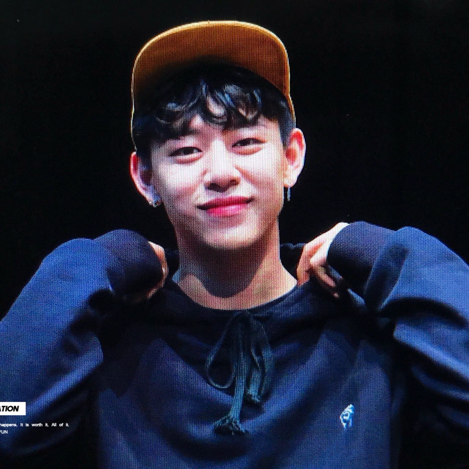 A moment captured by Daehyun (B.A.P)'s fan