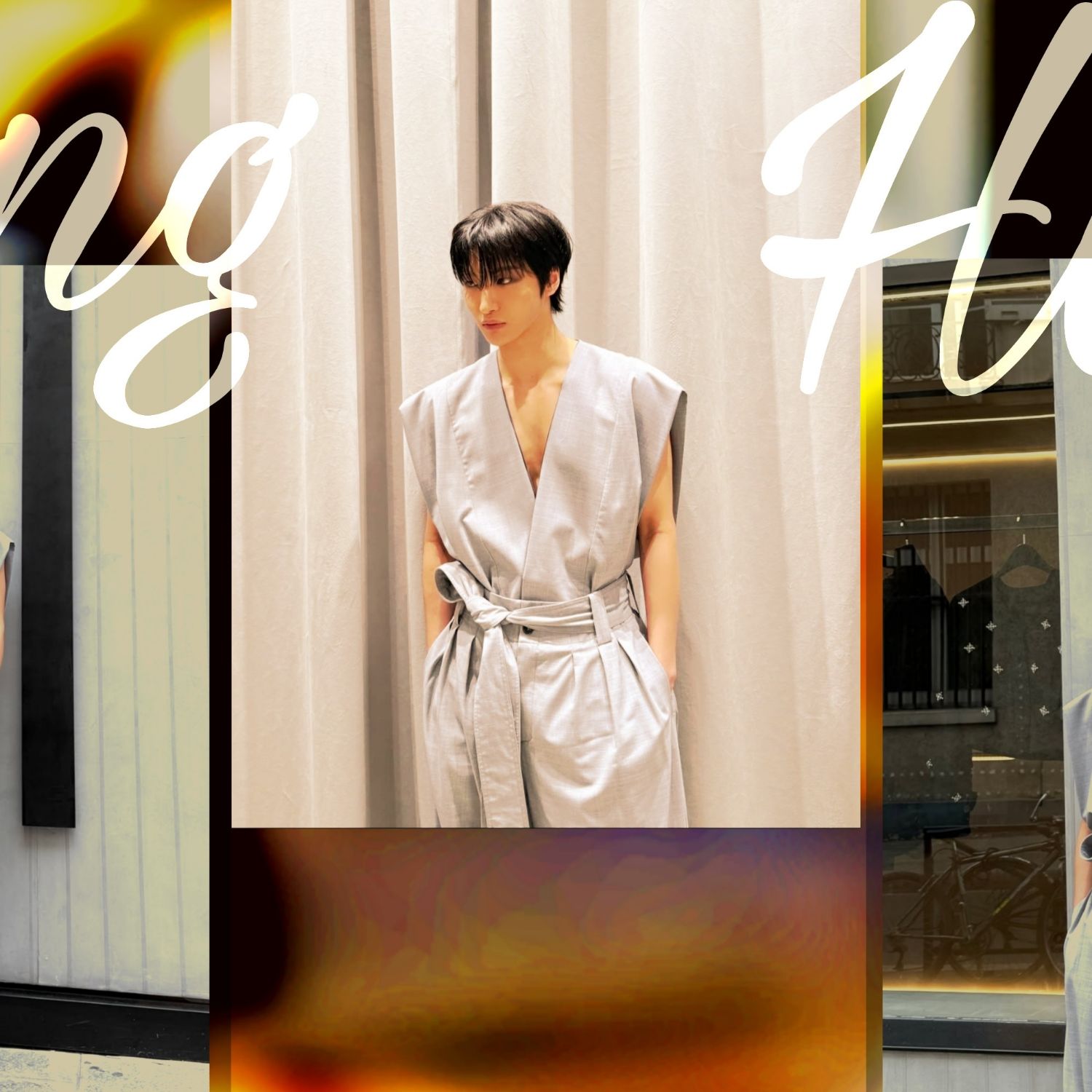 Behind-the-scenes cut of Seonghwa (ATEEZ)