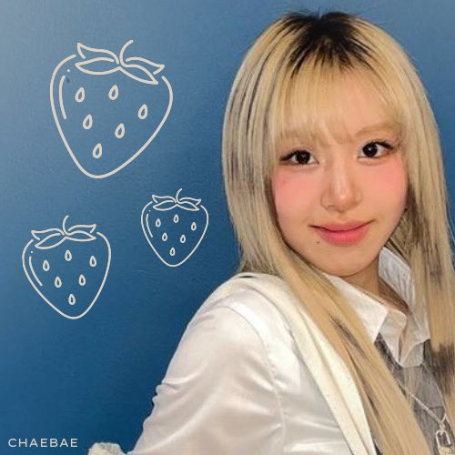 Behind-the-scenes cut of Chaeyoung (TWICE)