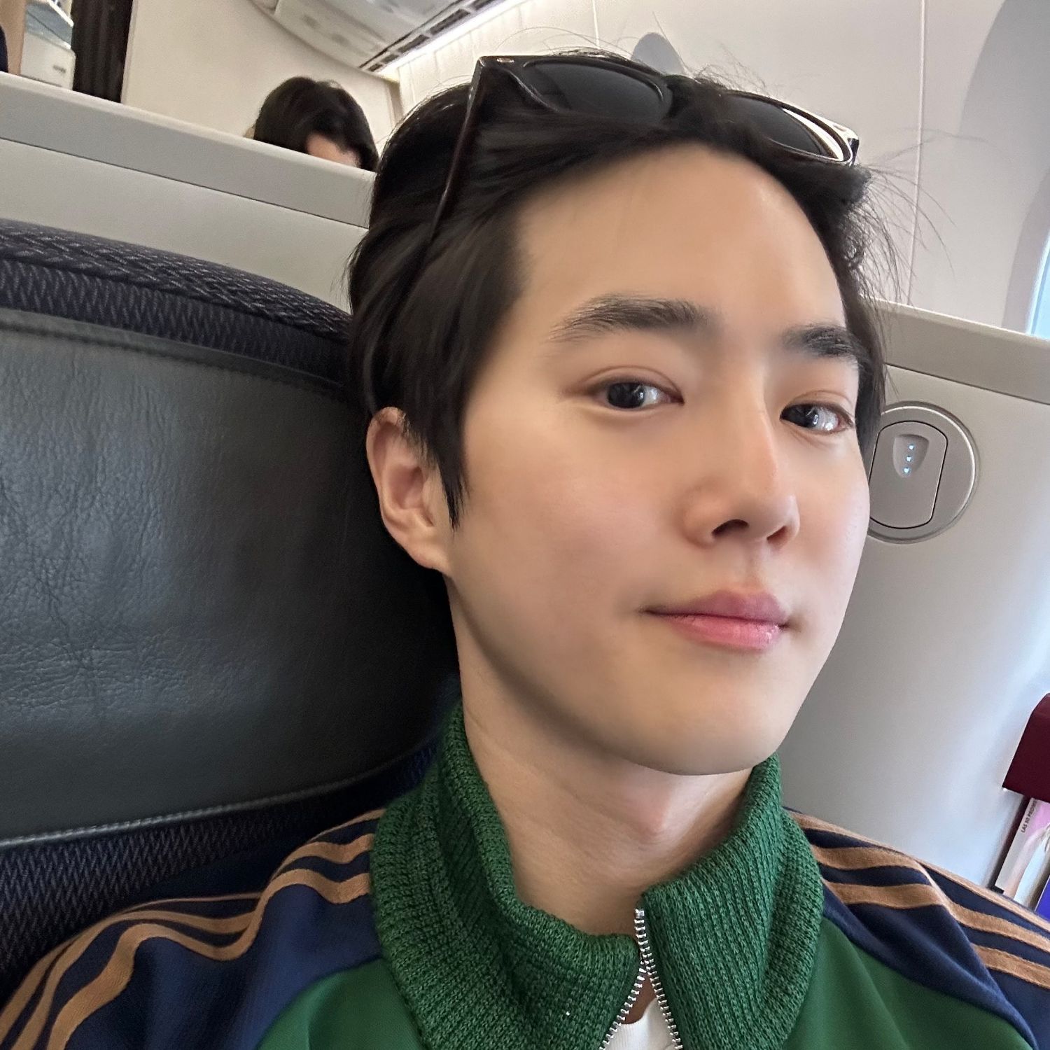 Recent activity shot of Suho (EXO)