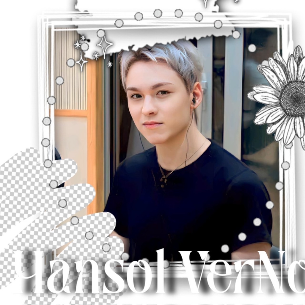 A moment captured by Vernon (SEVENTEEN)'s fan